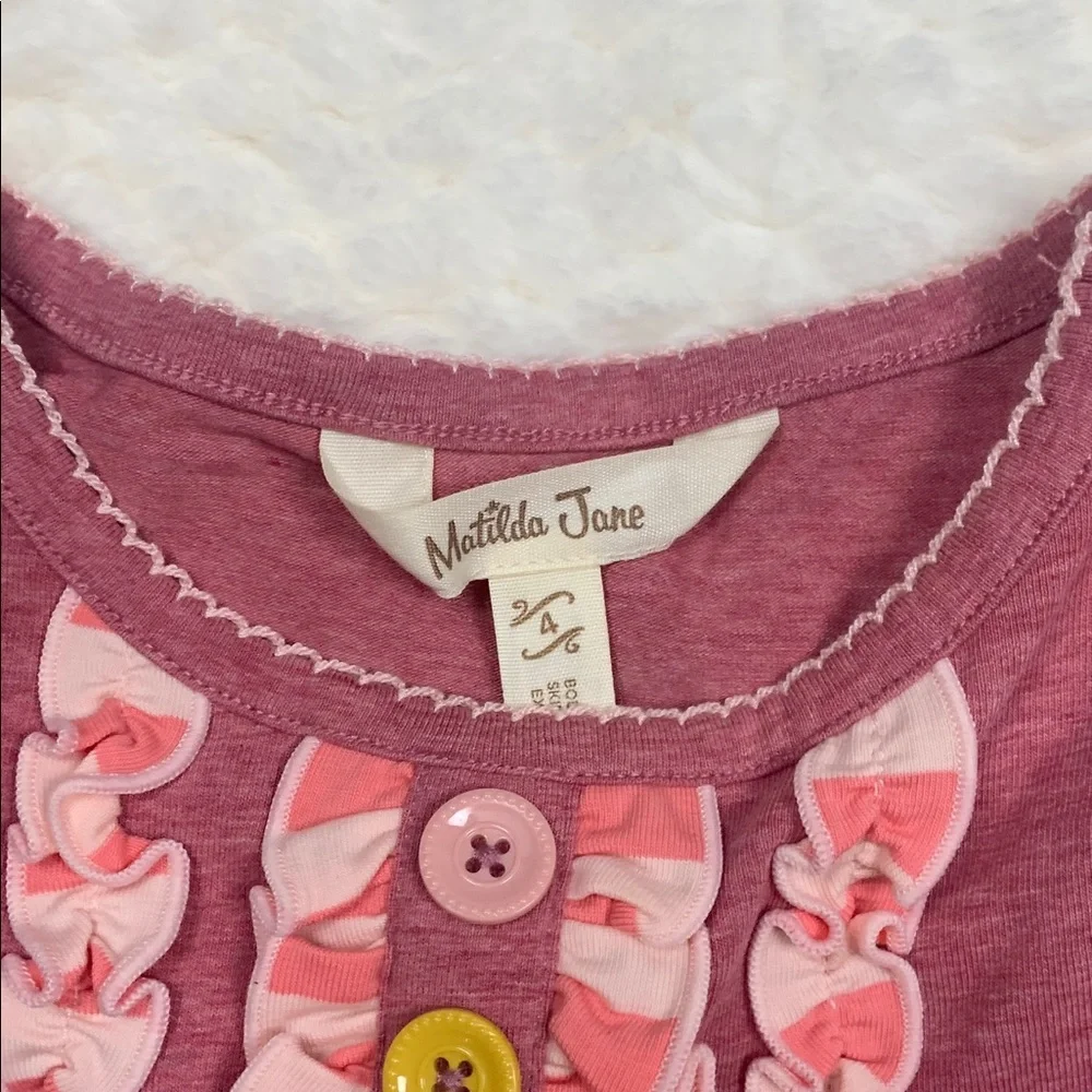 Matilda Jane Pink and Purple Kids Tunic